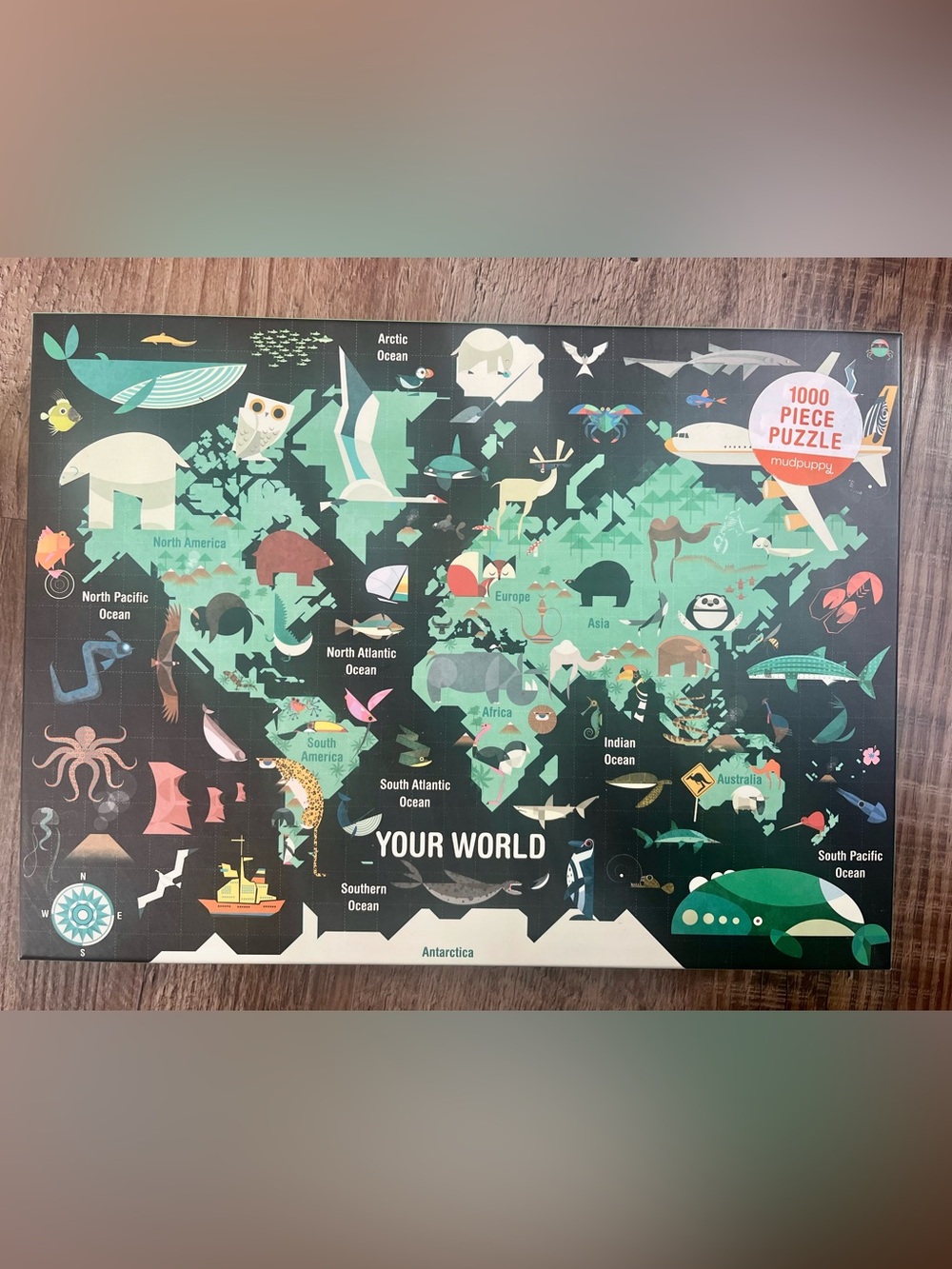 Mudpuppy- Your World puzzle